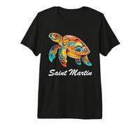 Saint Martin Souvenir/Sea Turtle Saint Martin Premium T-Shirt