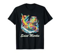 Saint Martin Souvenir/Sea Turtle Saint Martin T-Shirt