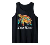 Saint Martin Souvenir/Sea Turtle Saint Martin Tank Top