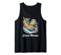Saint Martin Souvenir/Sea Turtle Saint Martin Tank Top