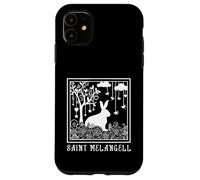 Saint Melangell Welsh Saint Patron of Hares Rabbits Case for iPhone 11