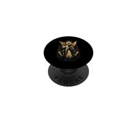 Saint Michael Archangel Art Deco Sword Shield Sacred Icon PopSockets Adhesive PopGrip