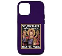 Saint Michael Archangel Catholic Devotional Prayer Case for iPhone 12/12 Pro
