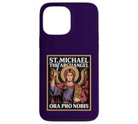 Saint Michael Archangel Catholic Devotional Prayer Case for iPhone 13 Pro Max