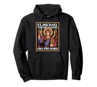 Saint Michael Archangel Catholic Devotional Prayer Pullover Hoodie
