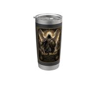 Saint Michael Archangel Catholic Gothic Sacred Icon Art Stainless Steel Insulated Tumbler