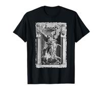 Saint Michael Archangel Defeating The Satan Christian T-Shirt