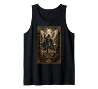 Saint Michael Archangel Gothic Catholic Sacred Icon Art Tank Top