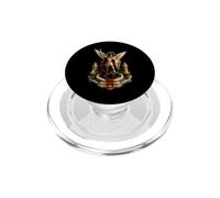 Saint Michael Archangel Medieval Fortress Warrior Icon Art PopSockets PopGrip for MagSafe