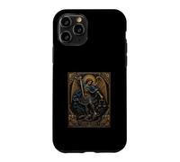 Saint Michael Archangel Of Justice Medieval Sacred Icon Case for iPhone 11 Pro
