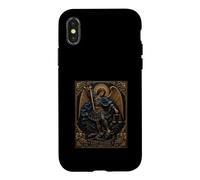 Saint Michael Archangel Of Justice Medieval Sacred Icon Case for iPhone X/XS