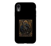 Saint Michael Archangel Of Justice Medieval Sacred Icon Case for iPhone XR