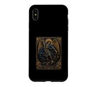 Saint Michael Archangel Of Justice Medieval Sacred Icon Case for iPhone XS Max
