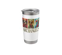 Saint Michael Catholic Archangels Biblical Stainless Steel Insulated Tumbler