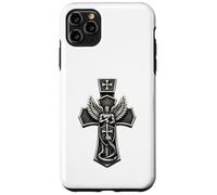 Saint Michael Crushing Serpent Cross Christian Case for iPhone 11 Pro Max