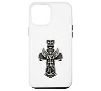 Saint Michael Crushing Serpent Cross Christian Case for iPhone 12 Pro Max