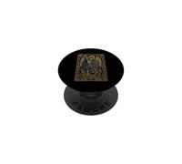 SAINT MICHAEL DEFEND US IN BATTLE Catholic Prayer Icon Art PopSockets Adhesive PopGrip