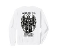 Saint Michael Defend Us In Battle - Catholic Prayer Sweatshirt