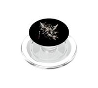 Saint Michael Japanese Ink Archangel Sword Sacred Art Faith PopSockets PopGrip for MagSafe