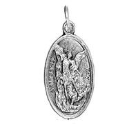 Saint Michael medal. St Michael. Saint Michael the Archangel