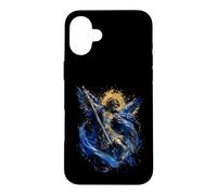 Saint Michael the Archangel Battle Sacred Icon Art Faith Case for iPhone 16 Plus