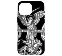 Saint Michael the Archangel Catholic Angels Case for iPhone 16 Pro Max