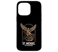Saint Michael The Archangel Catholic Case for iPhone 14 Pro Max