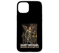 Saint Michael The Archangel Catholic Case for iPhone 15 Plus