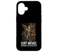 Saint Michael The Archangel Catholic Case for iPhone 16