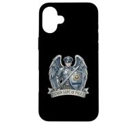 Saint Michael The Archangel Catholic Case for iPhone 16 Plus