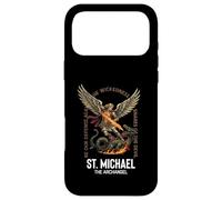 Saint Michael The Archangel Catholic Case for iPhone 17 Pro Max