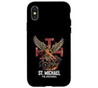 Saint Michael The Archangel Catholic Case for iPhone X/XS