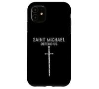 Saint Michael The Archangel Catholic Prayer Case for iPhone 11