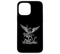 Saint Michael The Archangel Catholic Prayer Case for iPhone 13 Pro Max