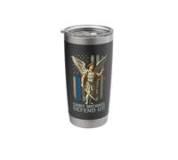 Saint Michael The Archangel Catholic Stainless Steel Insulated Tumbler