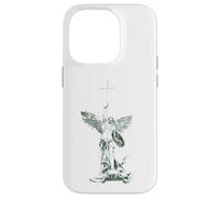 Saint Michael The Archangel Death Is Swallowed Up In Victory Case for iPhone 14 Pro