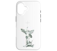 Saint Michael The Archangel Death Is Swallowed Up In Victory Case for iPhone 16
