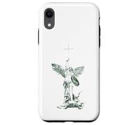 Saint Michael The Archangel Death Is Swallowed Up In Victory Case for iPhone XR