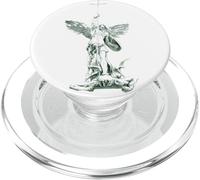 Saint Michael The Archangel Death Is Swallowed Up In Victory PopSockets PopGrip for MagSafe