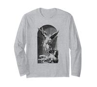 Saint Michael The Archangel Defeating Satan Christian Long Sleeve T-Shirt