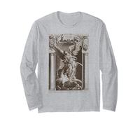 Saint Michael the Archangel Defeating Satan Christian Long Sleeve T-Shirt