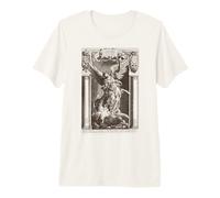 Saint Michael the Archangel Defeating Satan Christian Premium T-Shirt