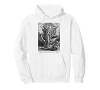 Saint Michael the Archangel Defeating Satan Christian Pullover Hoodie