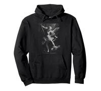 Saint Michael the Archangel Defeating Satan Christian Pullover Hoodie