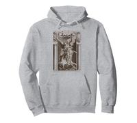 Saint Michael the Archangel Defeating Satan Christian Pullover Hoodie