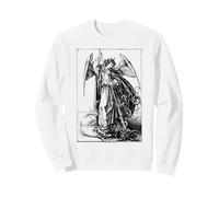 Saint Michael the Archangel Defeating Satan Christian Sweatshirt
