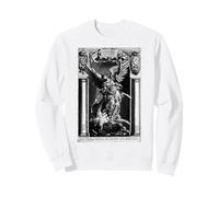 Saint Michael the Archangel Defeating Satan Christian Sweatshirt