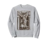 Saint Michael the Archangel Defeating Satan Christian Sweatshirt