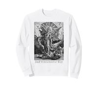 Saint Michael the Archangel Defeating Satan Christian Sweatshirt