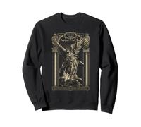Saint Michael the Archangel Defeating Satan Christian Sweatshirt